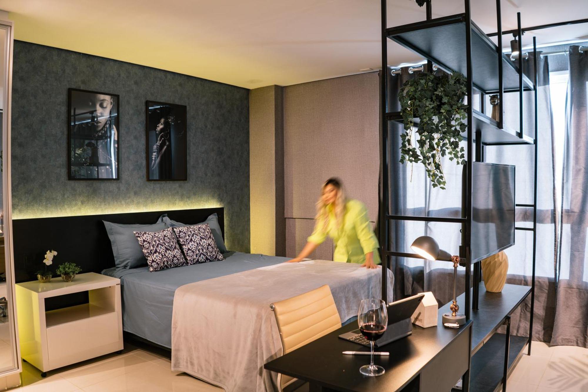 Flat Studio Dna Smart Style Goiânia Exteriör bild
